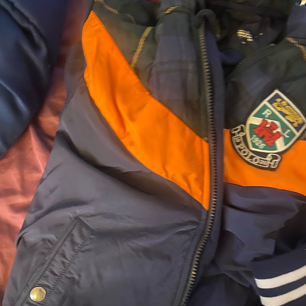 A polo hoodie jacket